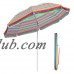 Sekey 7ft Beach Umbrella Outdoor Umbrella Patio Umbrella Market Umbrella with tilt and crank, 100% polyester, Sunscreen UV 25+, Round   